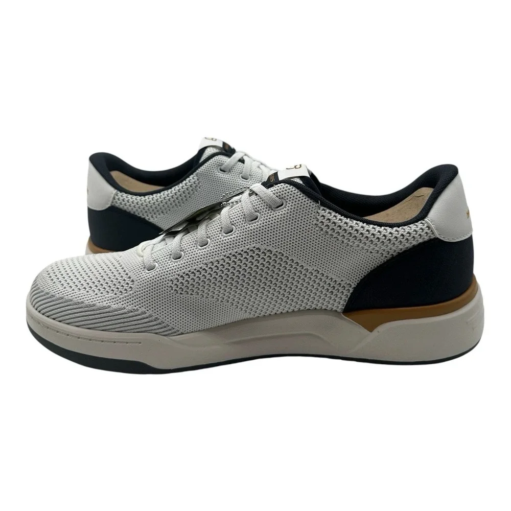 Skechers Corliss Dorset Shoes Men's Size 9 White Relaxed Fit Lace‎ Up Sneakers